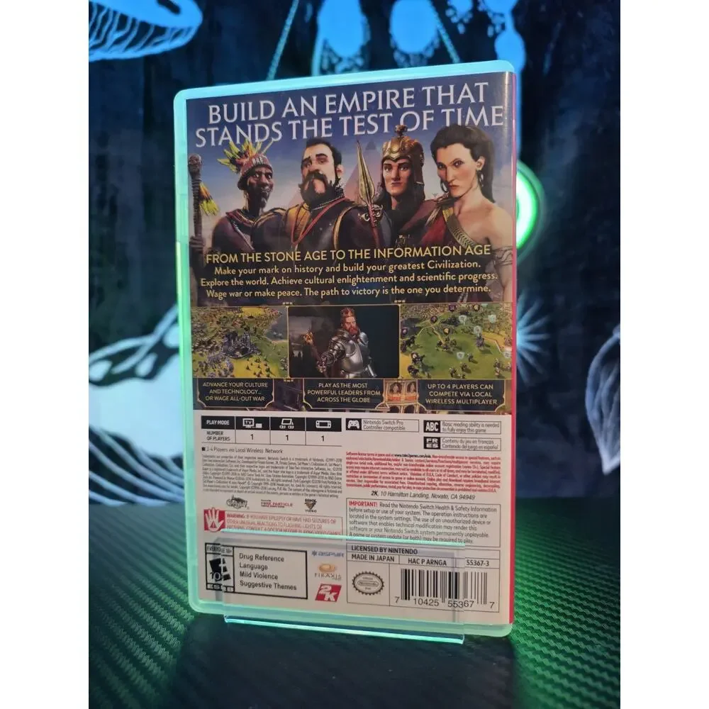 Nintendo Switch 2K Sid Meier's Civilization VI 2018